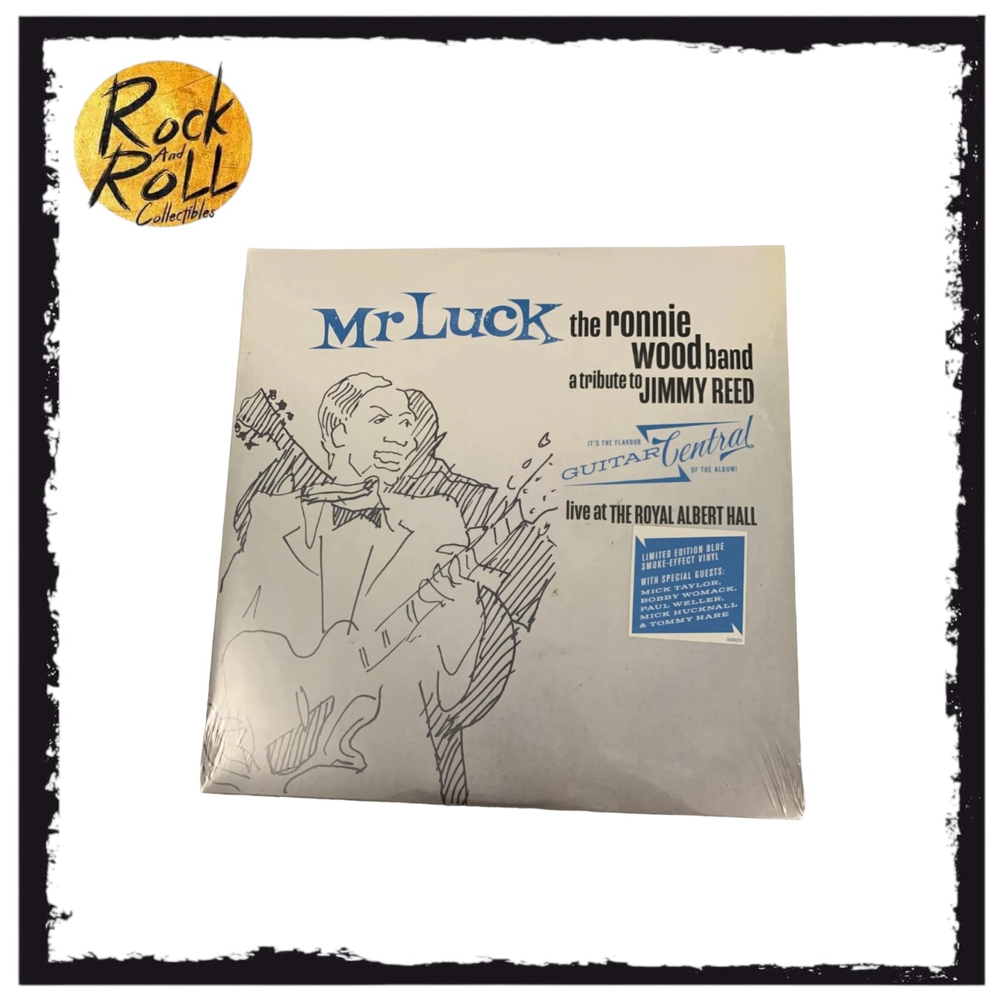 Ronnie Wood Band - Mr Luck, A Tribute To Jimmy Reed. Double Blue Vinyl