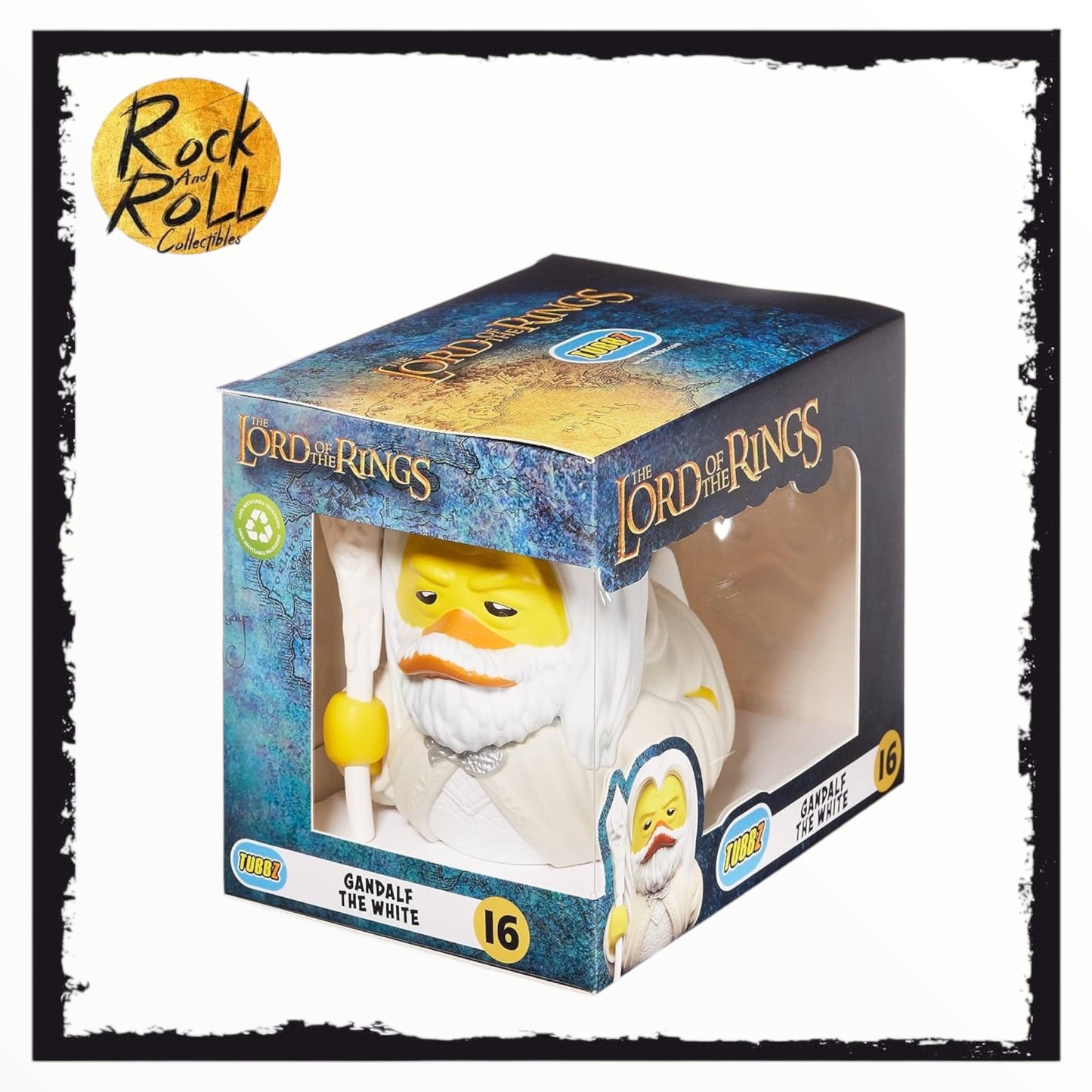 The Lord Of The Rings - Gandalf The White Tubbz Cosplaying Duck #16 Boxed Edition