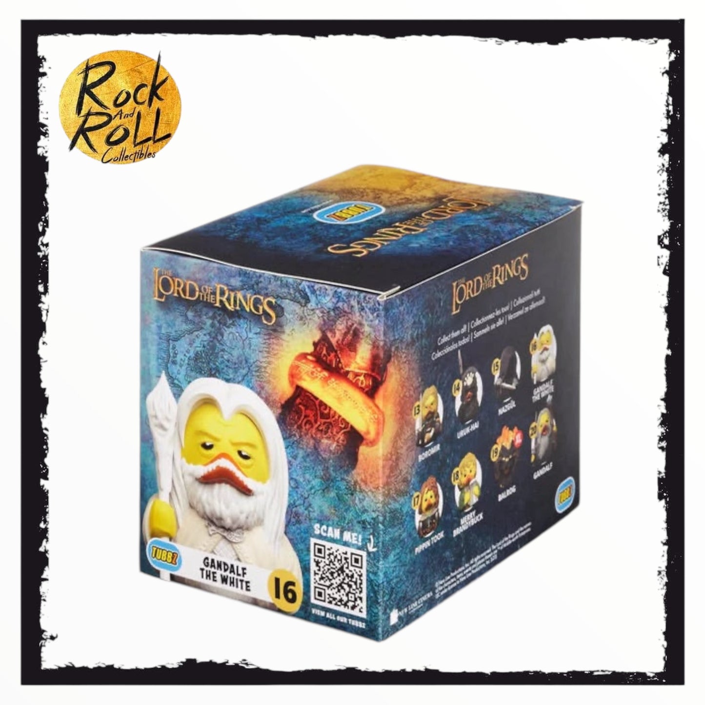 The Lord Of The Rings - Gandalf The White Tubbz Cosplaying Duck #16 Boxed Edition