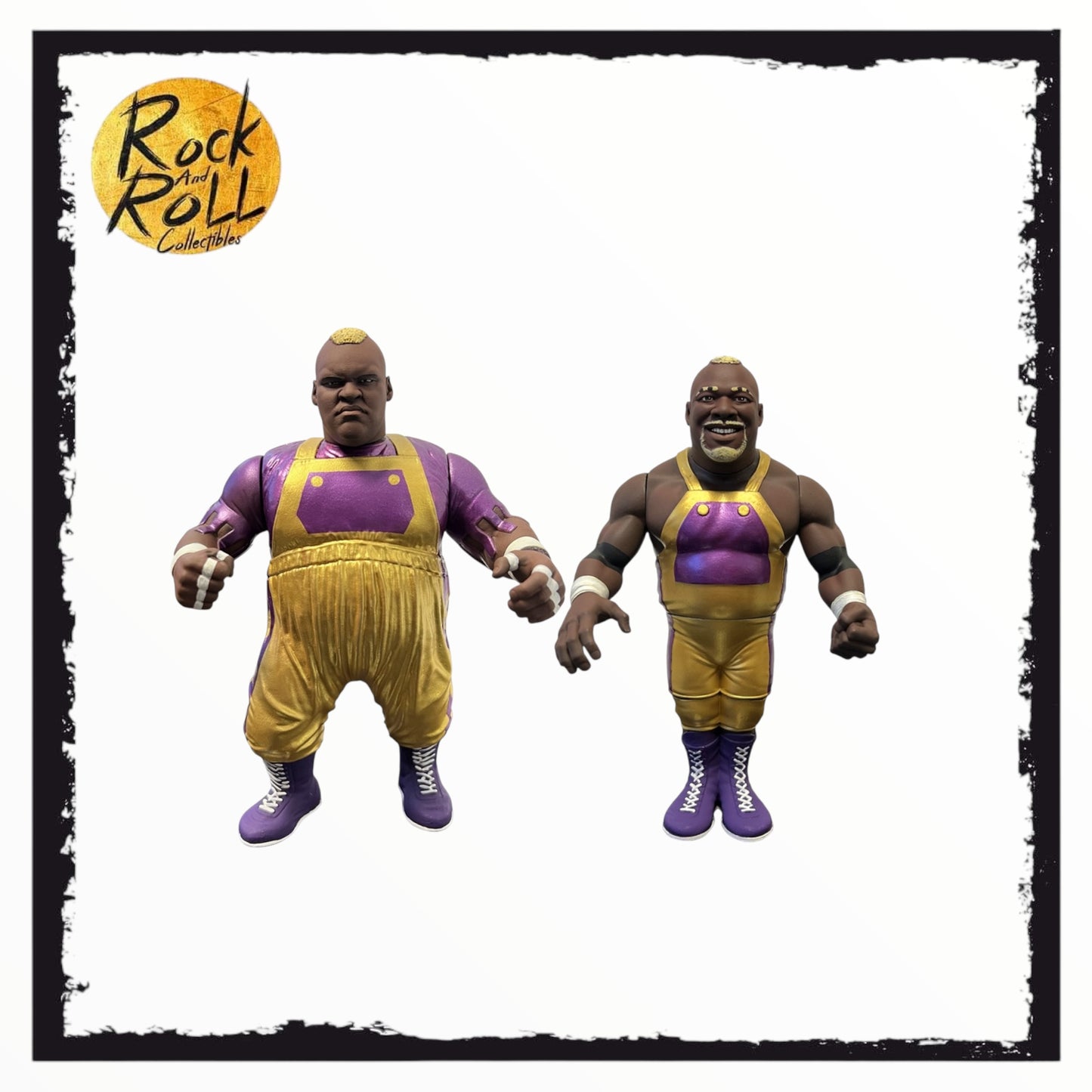 Zombie Sailor Toys Heels and Faces - Bobby Horne & Nelson Frazier Jr. - Orange Card Series PRE ORDER