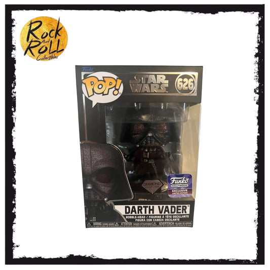 Funko Pop! Vinyl: Star Wars - Darth Vader (Diamond) #626 - Funko Hollywood Store