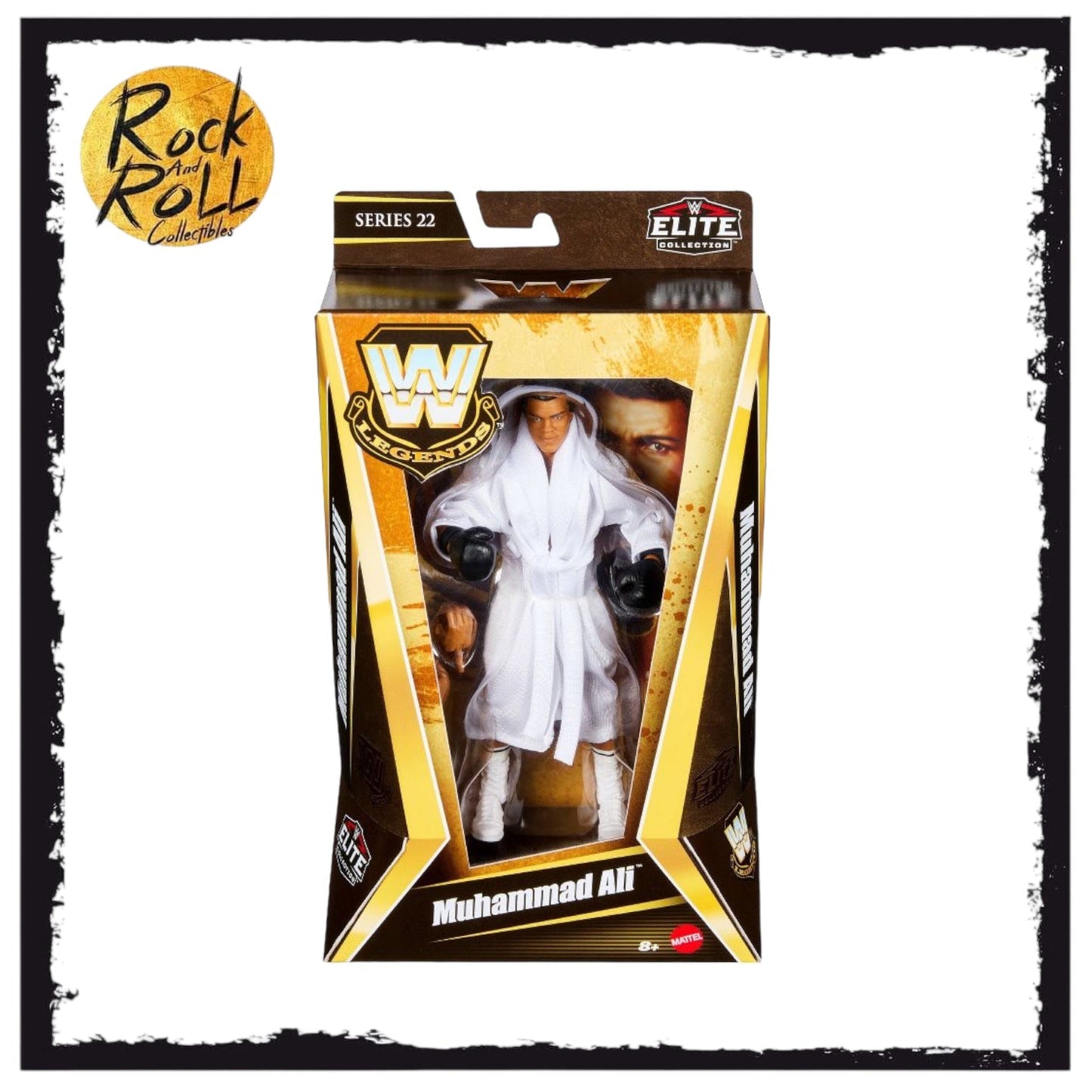(Not Mint Packaging) WWE Muhammad Ali Legends Elite Collection Series 22 Action Figure (Target Exclusive)
