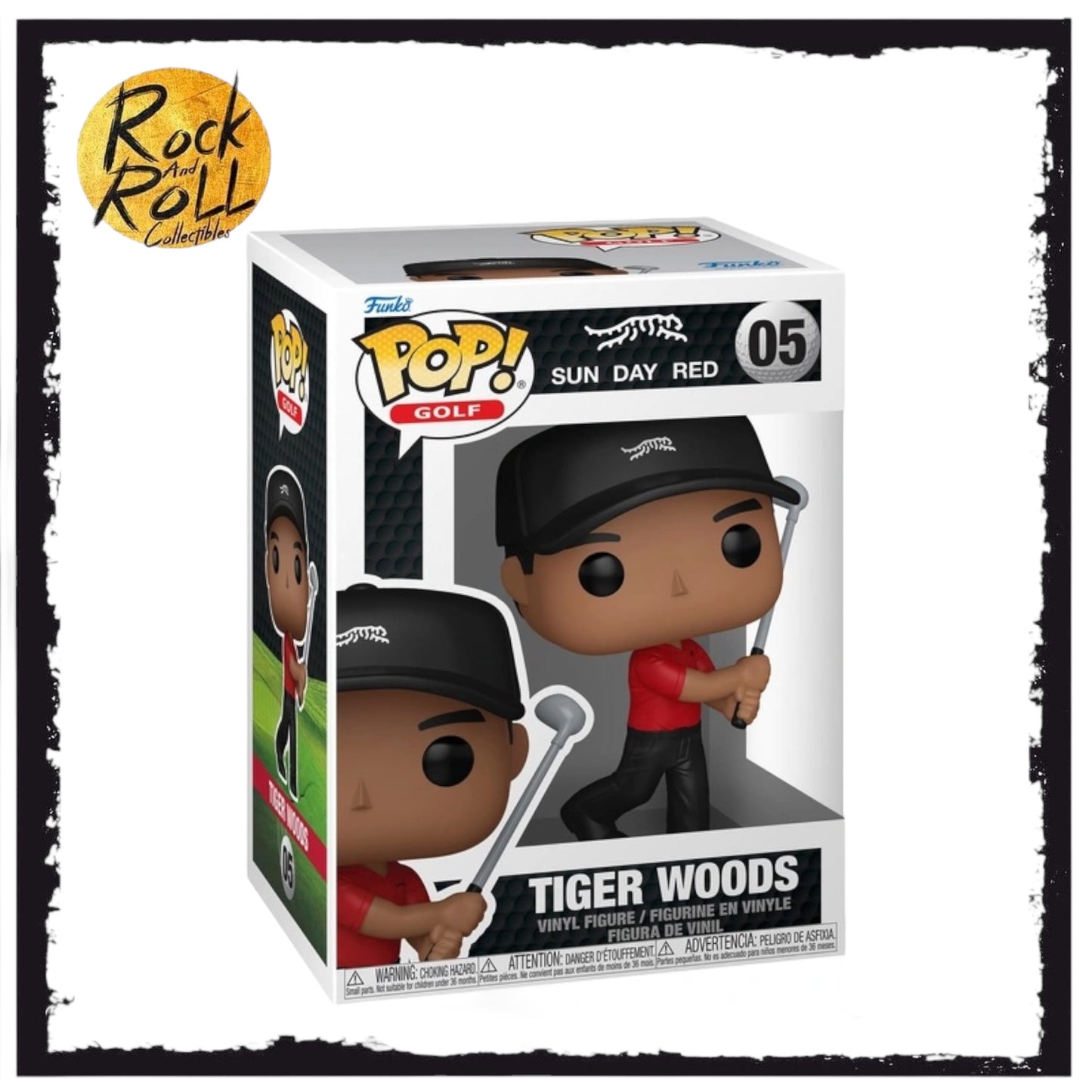 Tiger Woods #05 Funko Pop - Tiger Woods: Sun Day Red