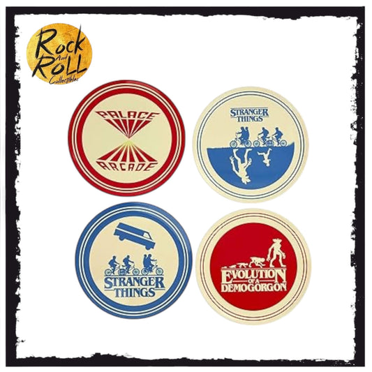 Funko: Stranger Things Melamine Plate Set x4