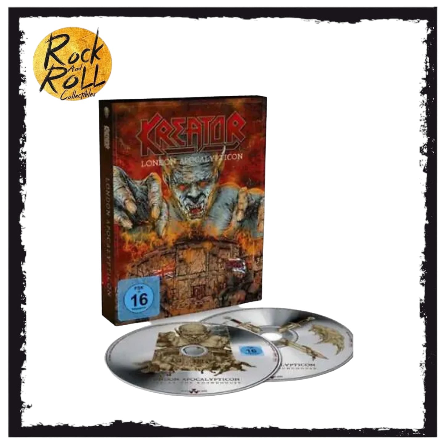 Kreator London Apocalypticon: Live at the Roundhouse (CD) Box Set with Blu-ray