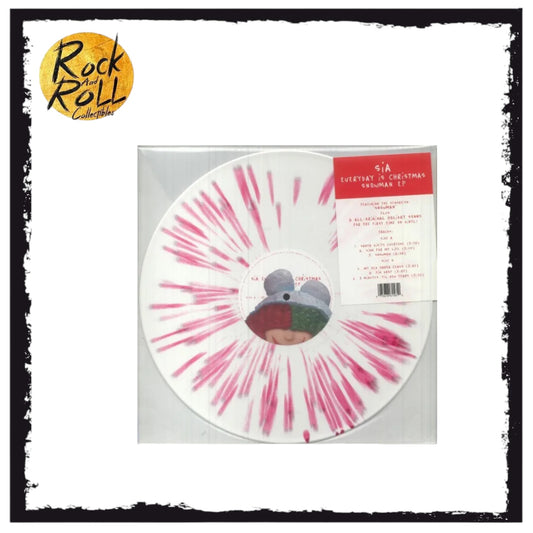 SIA - Everyday Is Christmas- Vinyl (white & pink splattered vinyl LP)