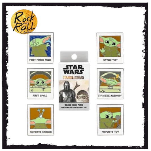 Star Wars: The Mandalorian: Loungefly Enamel Pin Badge: The Child Polaroid (Blind Box x1)