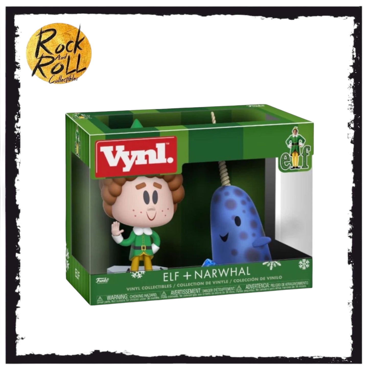 Elf & Narwhal 2 Pack Vnyl. - Elf