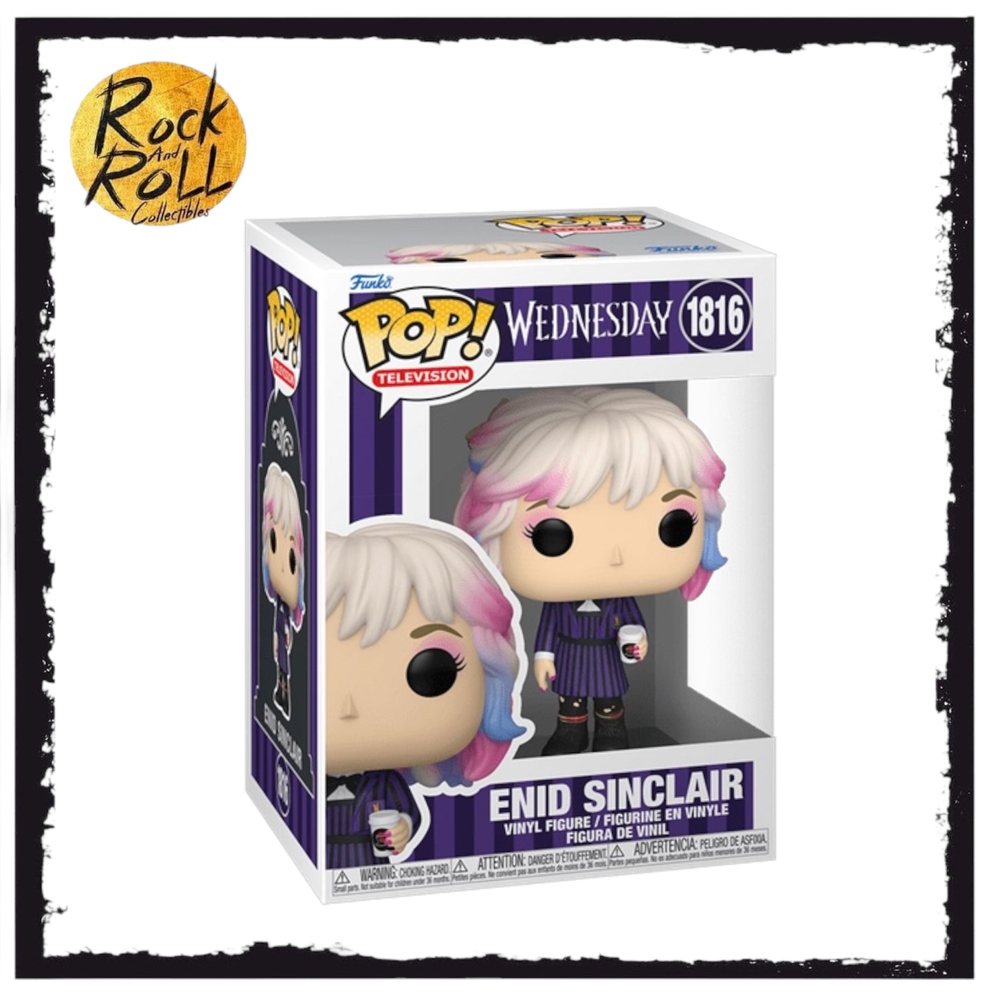 Enid Sinclair with Coffee  #1816 Funko Pop - Wednesday