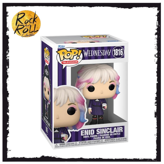 Enid Sinclair with Coffee  #1816 Funko Pop - Wednesday