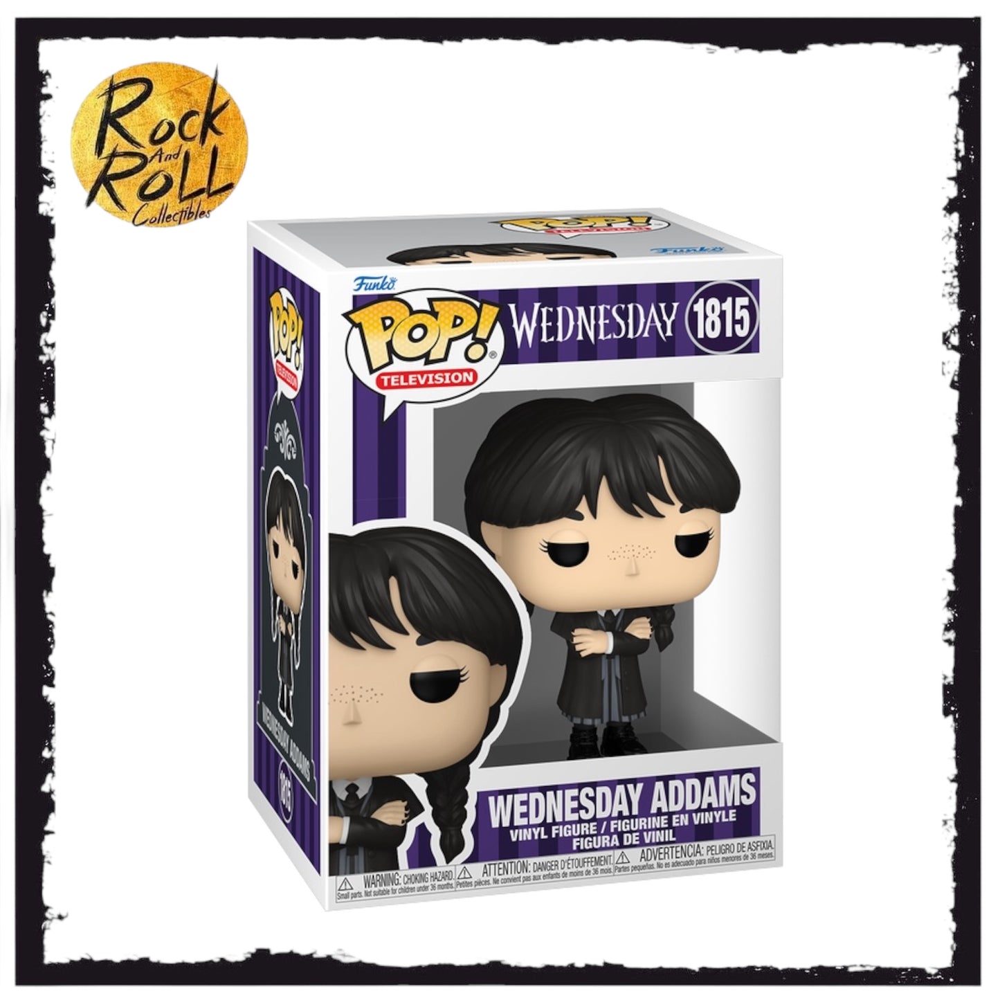 Wednesday Addams (Black coat) #1815 Funko Pop - Wednesday