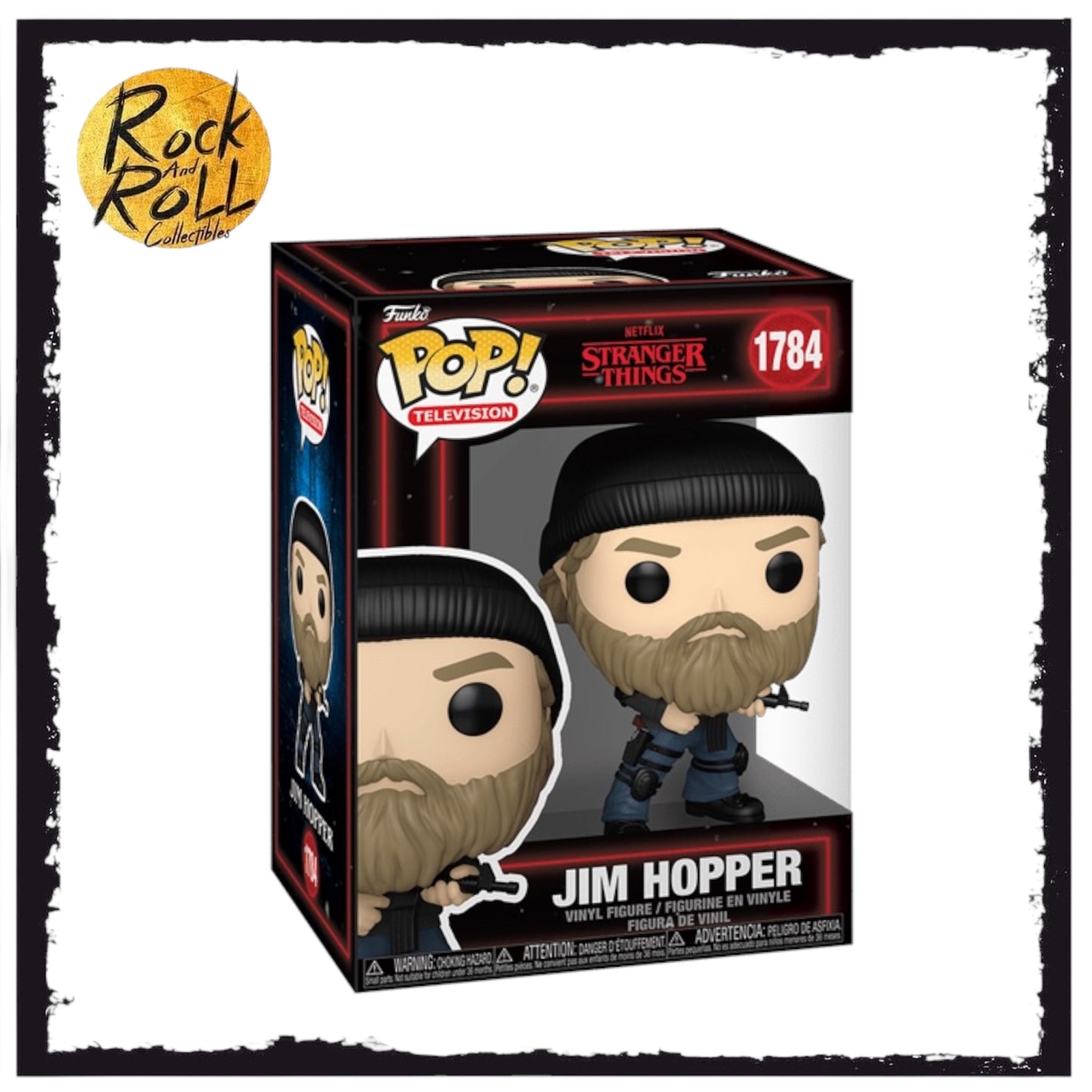 Jim Hopper #1784 Funko Pop - Stranger Things: Season 5
