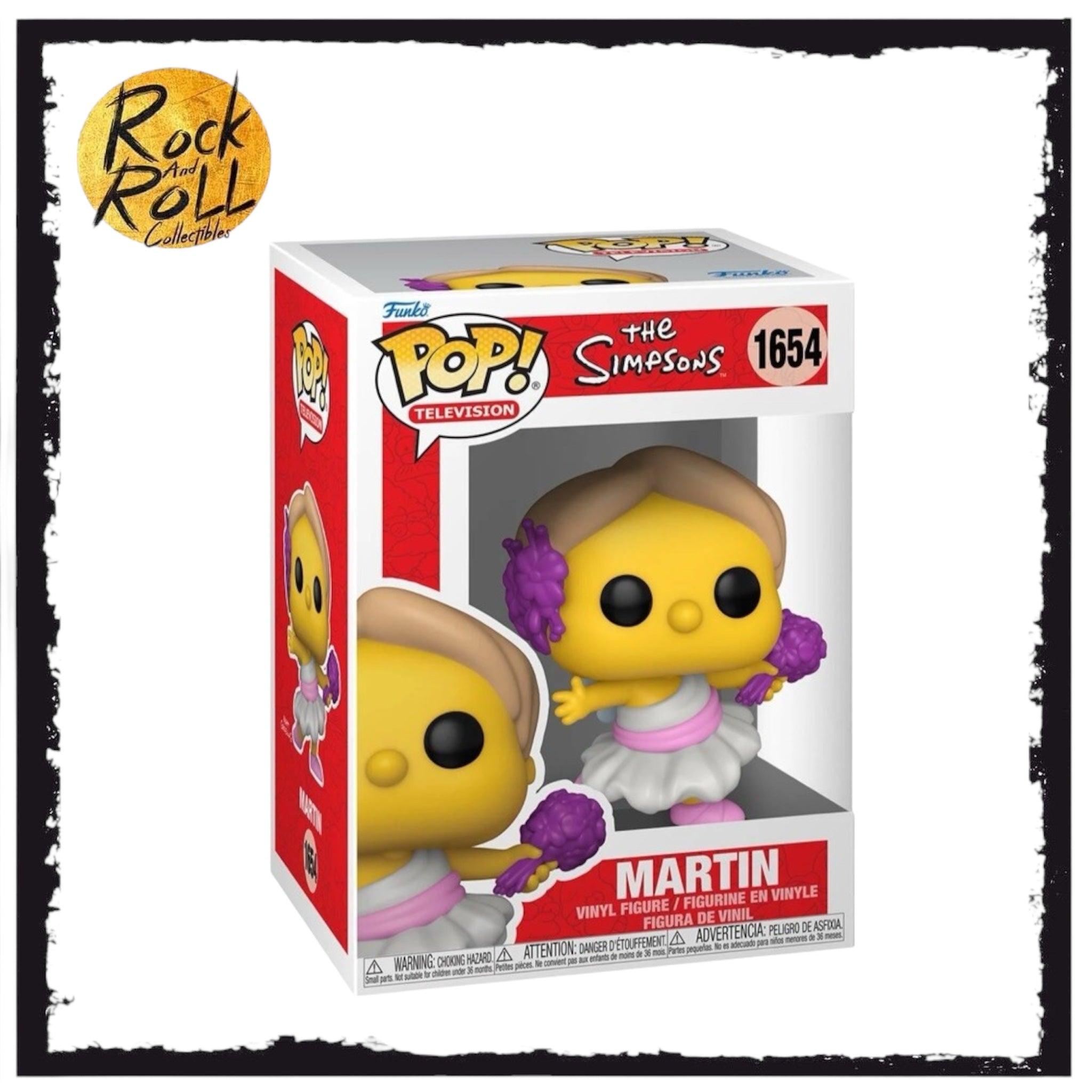 Martin as Calliope #1654 Funko Pop! - The Simpsons – rock and roll ...