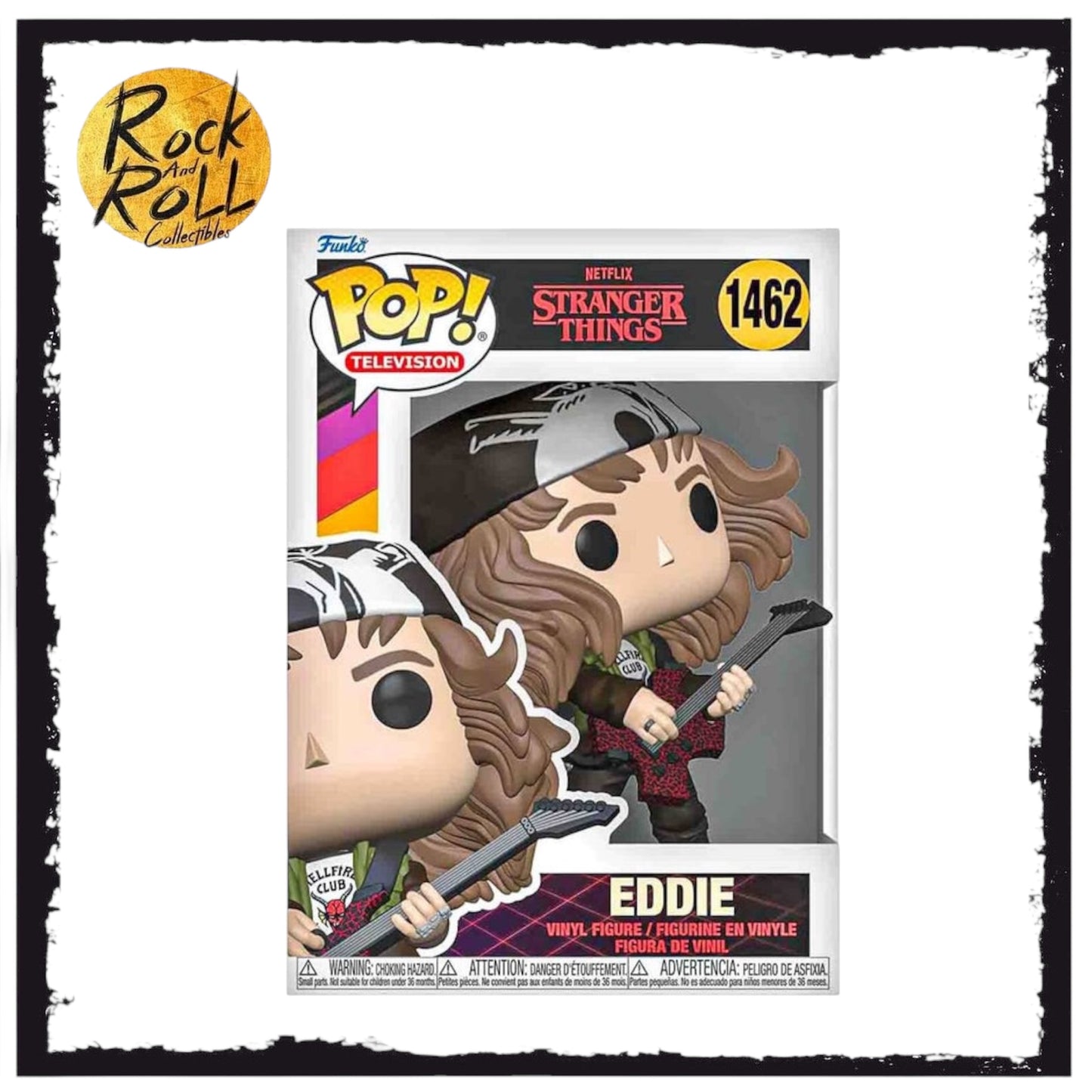 Eddie #1462 Funko Pop! - Stranger Things