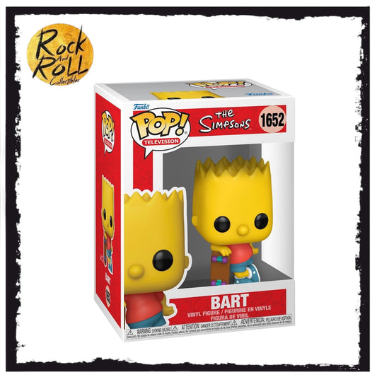 Bart with Skateboard #1652 Funko Pop! - The Simpsons