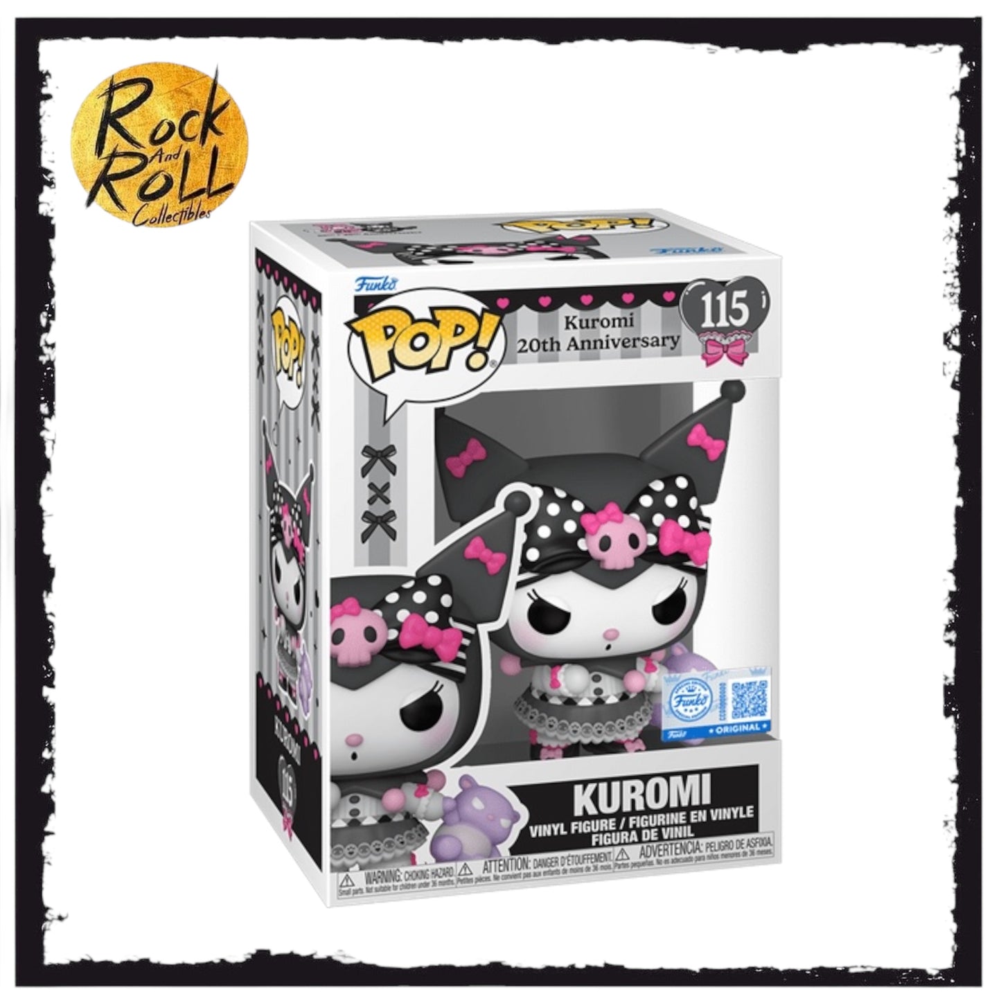 Kuromi #115 Funko Pop - Kuromi 20th Anniversary