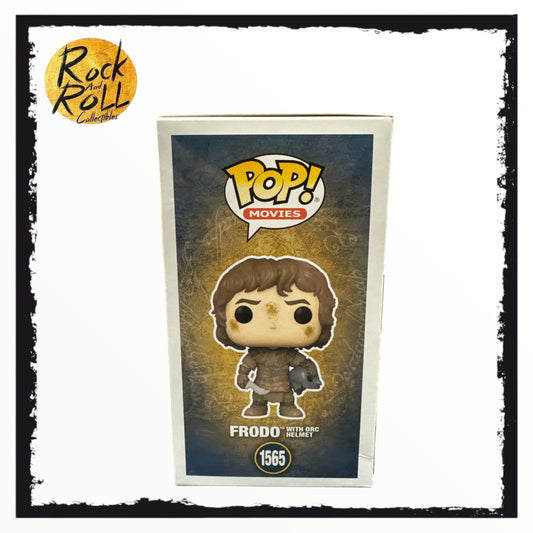 The Lord of the Rings - Frodo w/Orc Helmet Funko Pop! #1565 Condition 9/10 Funko Exclusive