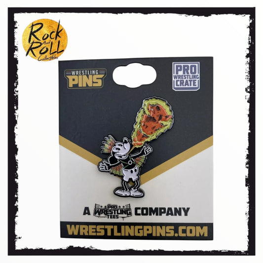 Ricky Steamboat Willie Pin - Pro Wrestling Crate