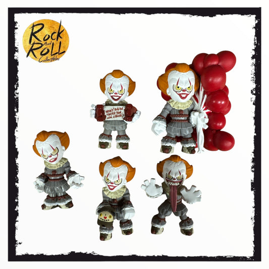 Funko Mystery Minis IT Pennywise 5 x Bundle Loose