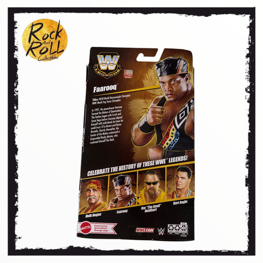 Not Mint Box WWE Legends Series 24 Faarooq Chase