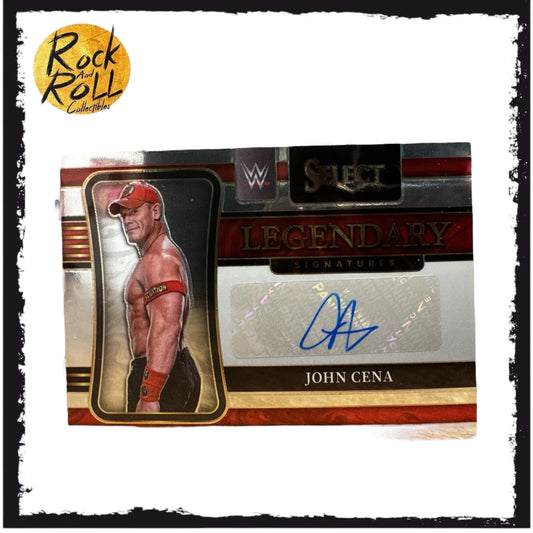 WWE Select 2022 Panini Legendary Signatures - John Cena No.LS-JCN