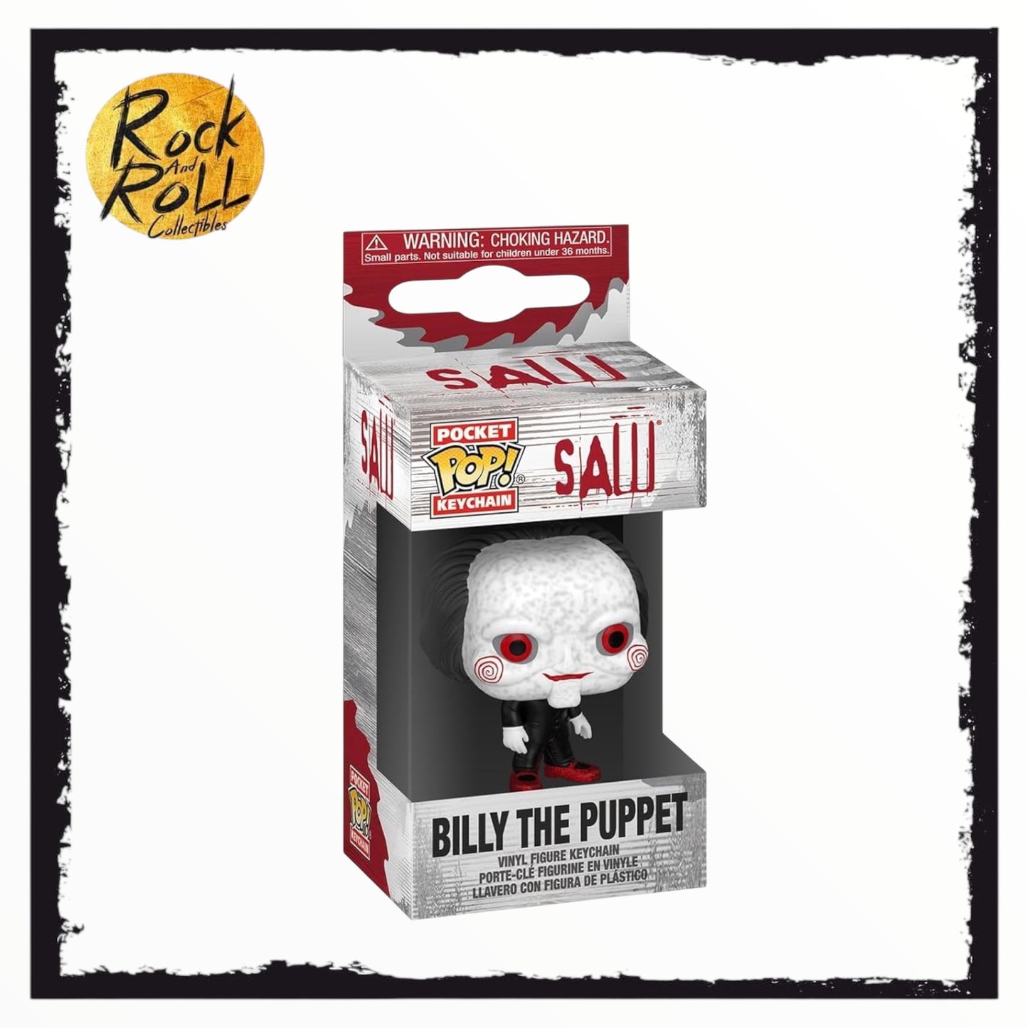 Saw Funko Pocket Pop Keychain - Billy Puppet