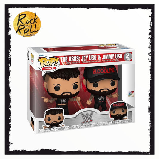 WWE - The USO’s: Jey USO & Jimmy USO Funko Pop! 2 Pack