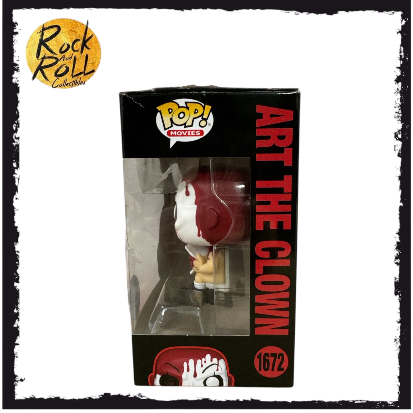 Heavy Box Damage - Terrifier - Art The Clown Bloody (Seated) Funko Pop! #1672 Special Edition