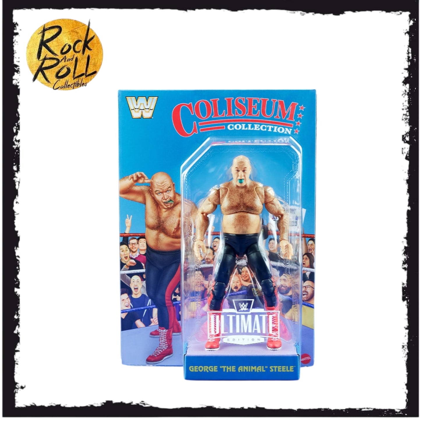 WWE Coliseum Collection Roddy Piper vs. George Steele - Mattel Creations US Import