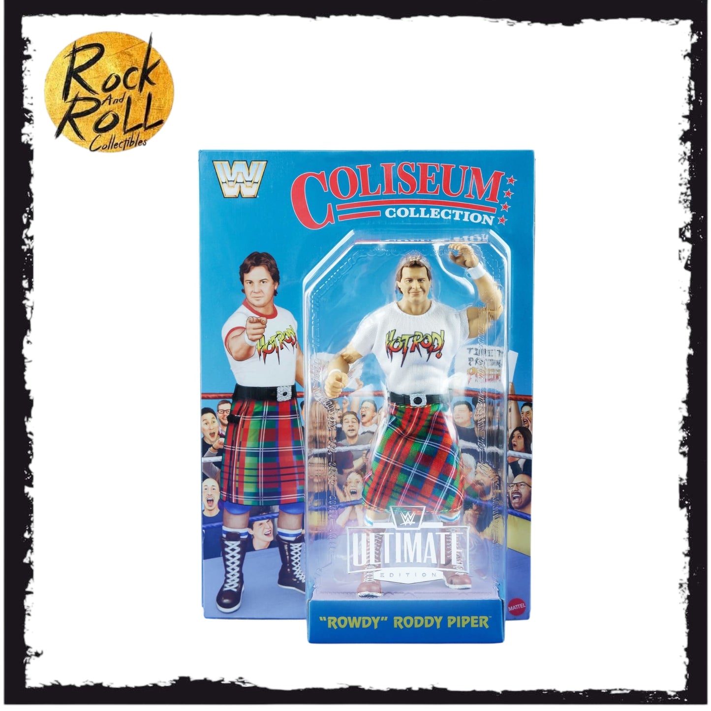 WWE Coliseum Collection Roddy Piper vs. George Steele - Mattel Creations US Import