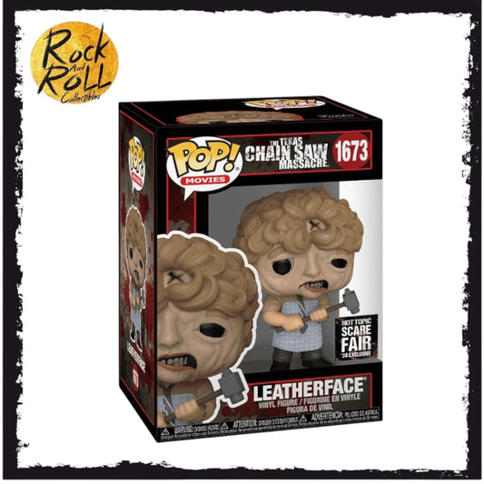 The Texas Chainsaw Massacre - Leatherface Funko Pop! #1673 Hot Topic Scare Fair Exclusive