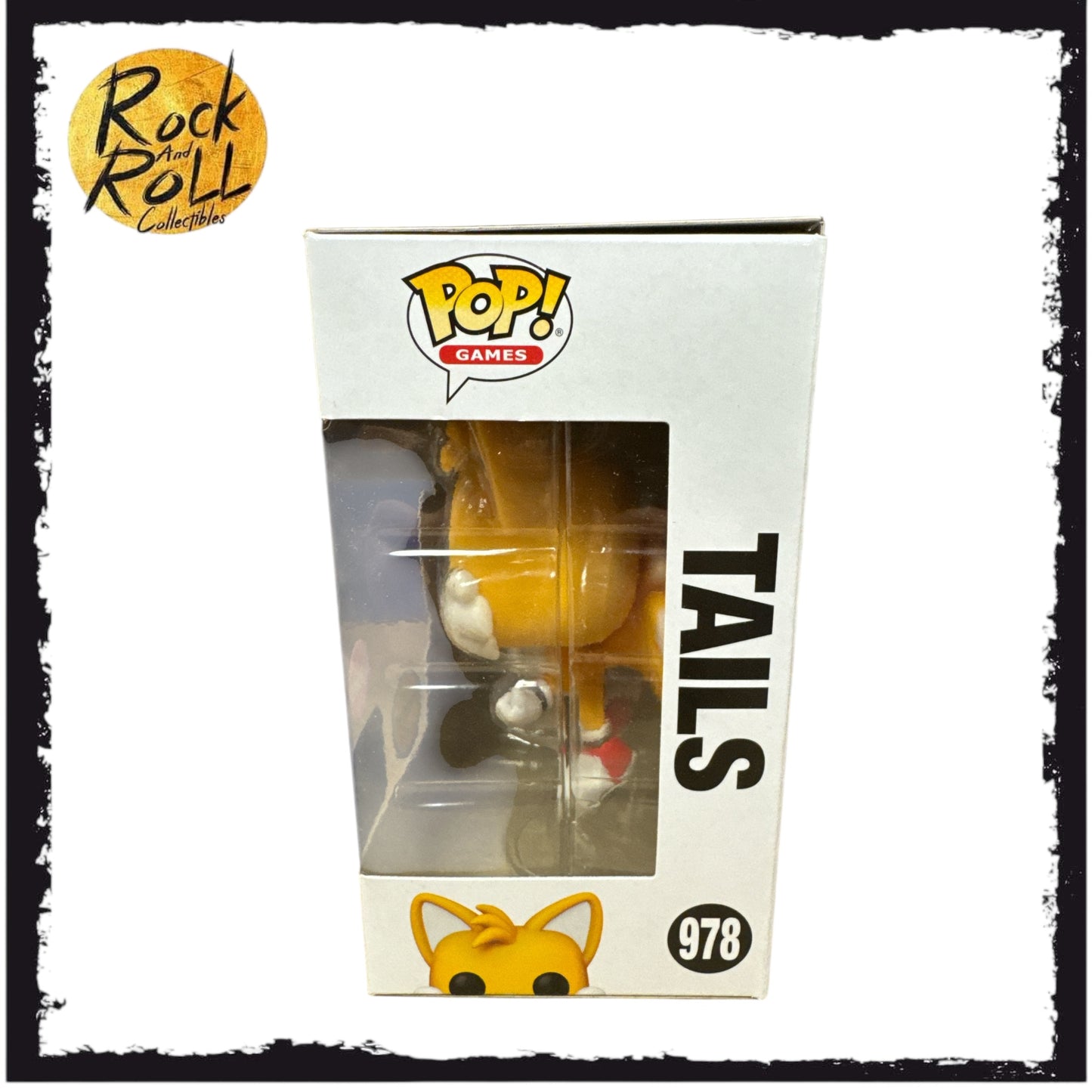 Sonic the Hedgehog - Tails (Flocked Chase) Funko Pop! #978 Condition 7.5/10 - Speciality Series Exclusive