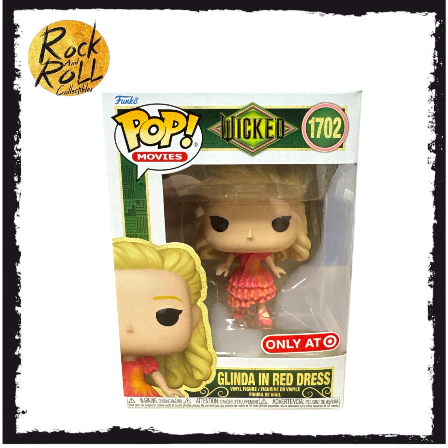 Wicked - Glinda In Red Dress Funko Pop! #1702 Target Exclusive