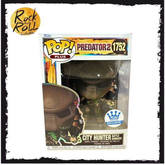 Predator 2 - City Hunter Battle Damaged Funko Pop! Plus #1752 Funko Exclusive