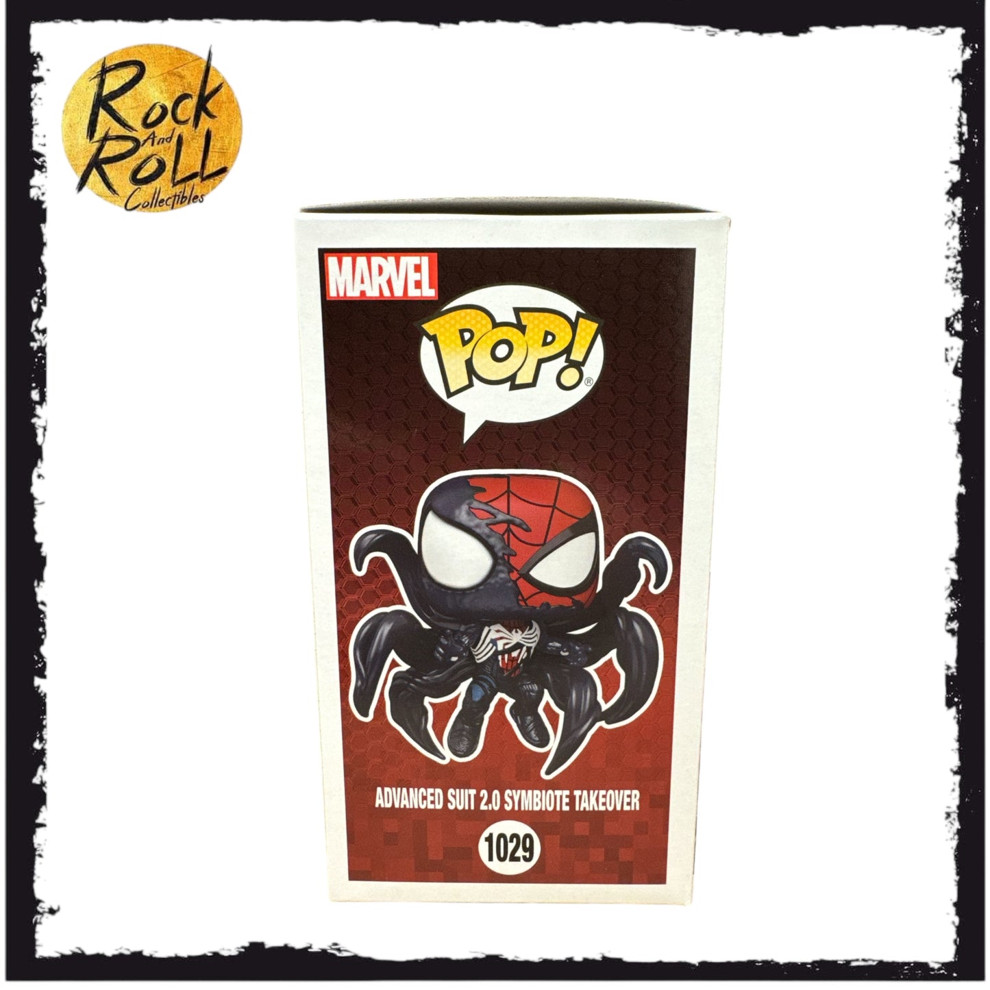 Spider-Man 2 - Advanced Suit 2.0 Symbiote Takeover Funko Pop! #1029 Hot Topic Exclusive - Condition 7.5/10