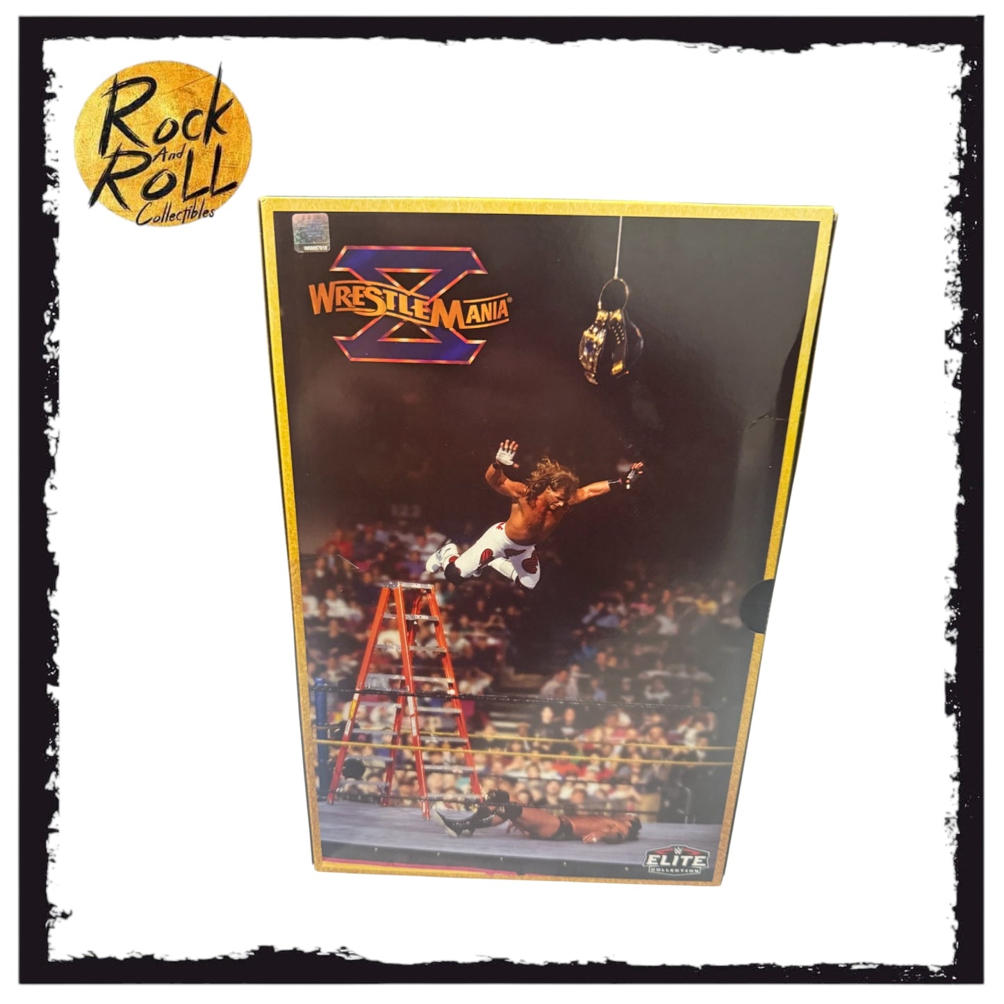 2024 WWE Elite Collection- Wrestlemania X: RAZOR RAMON v. SHAWN MICHAELS Set Damaged Box