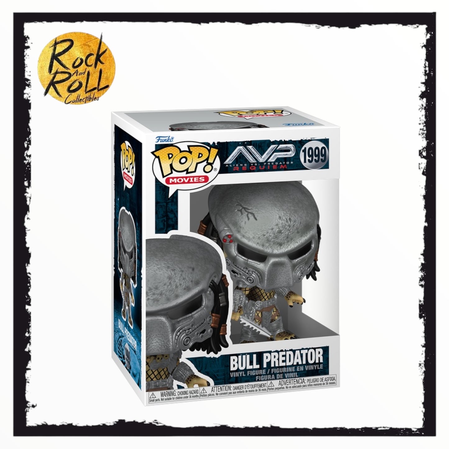 Bull Predator #1999 Funko Pop! - Alien Vs. Predator: Requiem