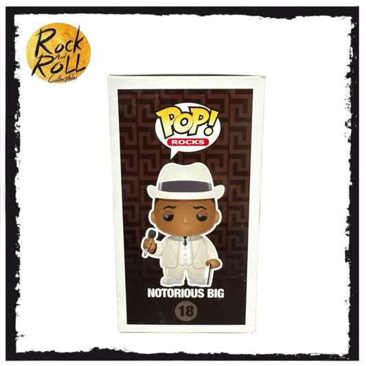 The Notorious B.I.G Metallic Funko Pop! Rocks #18 SDCC 2011 LE 240pcs. Condition 7/10