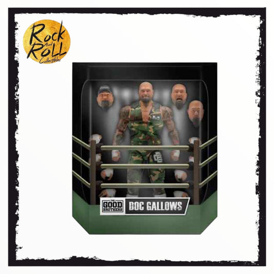 Super7 - Impact Wrestling Ultimates - Good Brothers Doc Gallows Action Figure