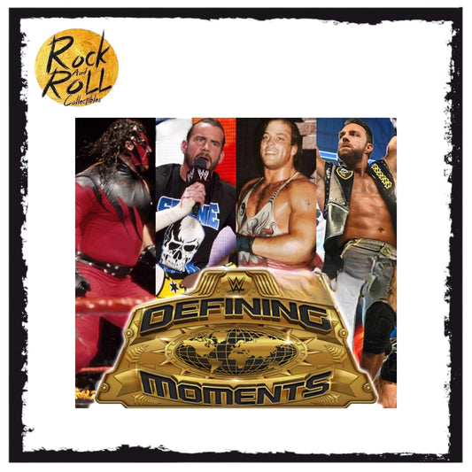 WWE Defining Moments 4-Pack (CM Punk, RVD, Kane & LA Knight) - Ringside Exclusive PRE ORDER