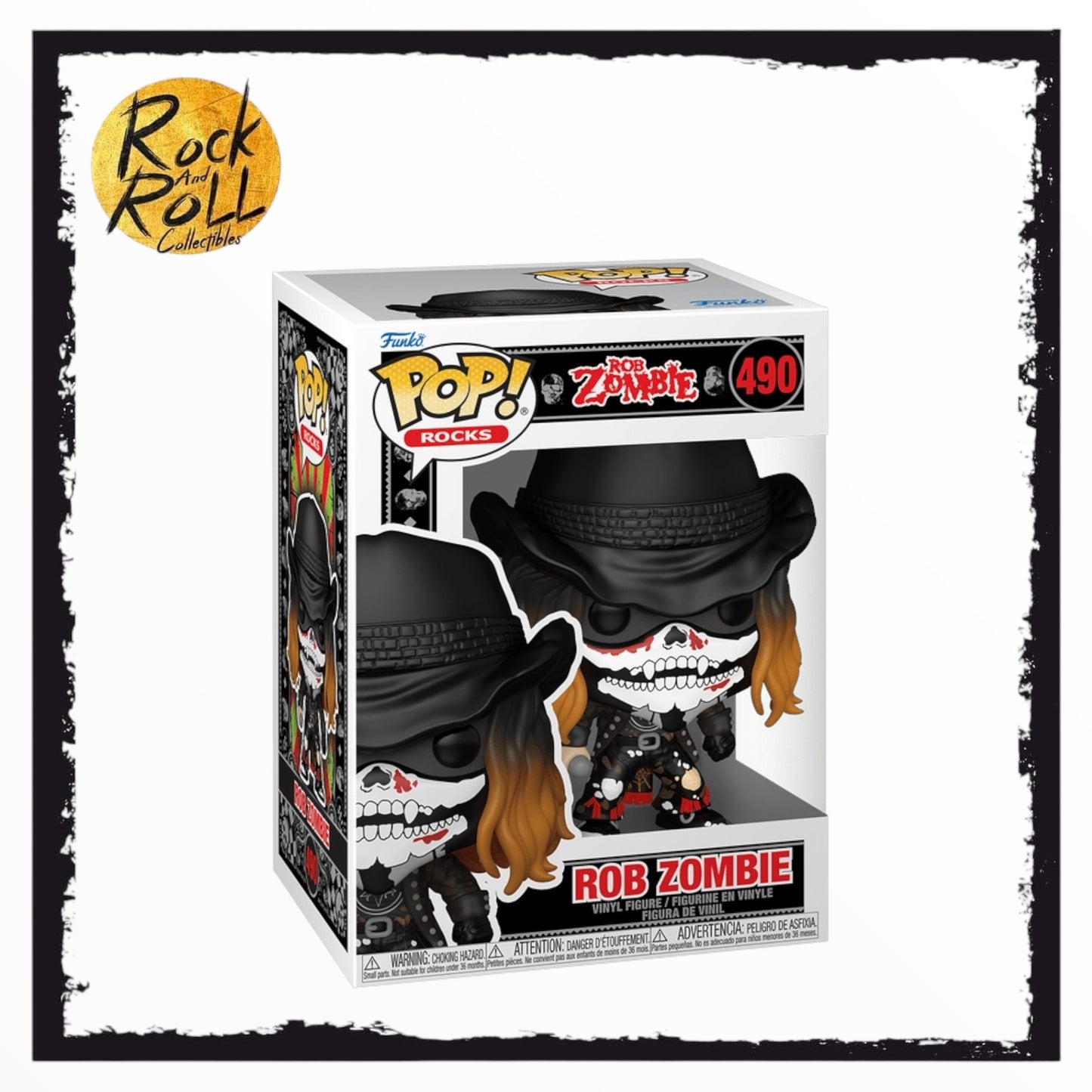 Rob Zombie with Bandana #490 Funko Pop! - Rob Zombie