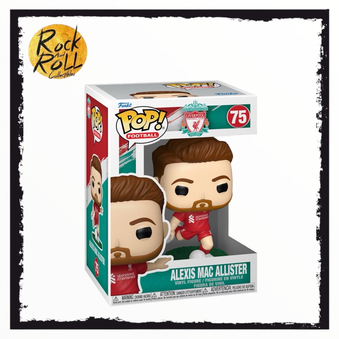 Alexis Mac Allister #75 Funko Pop - Liverpool Football Club