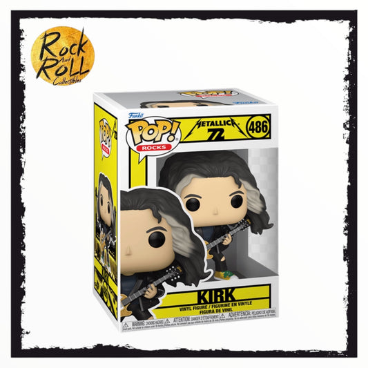 Kirk #486 Funko Pop - Metallica: 72 Seasons