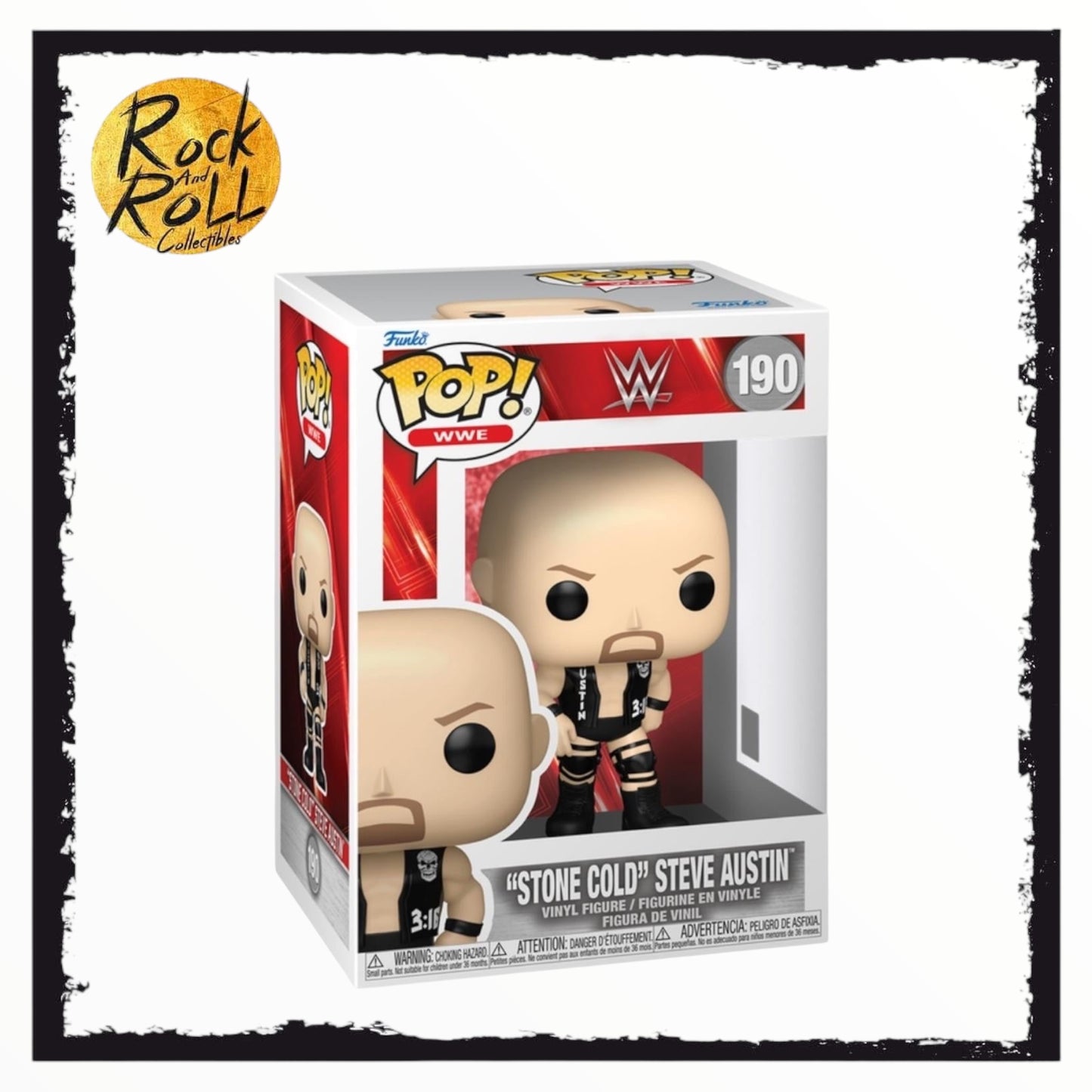"Stone Cold" Steve Austin #190 Funko Pop - WWE
