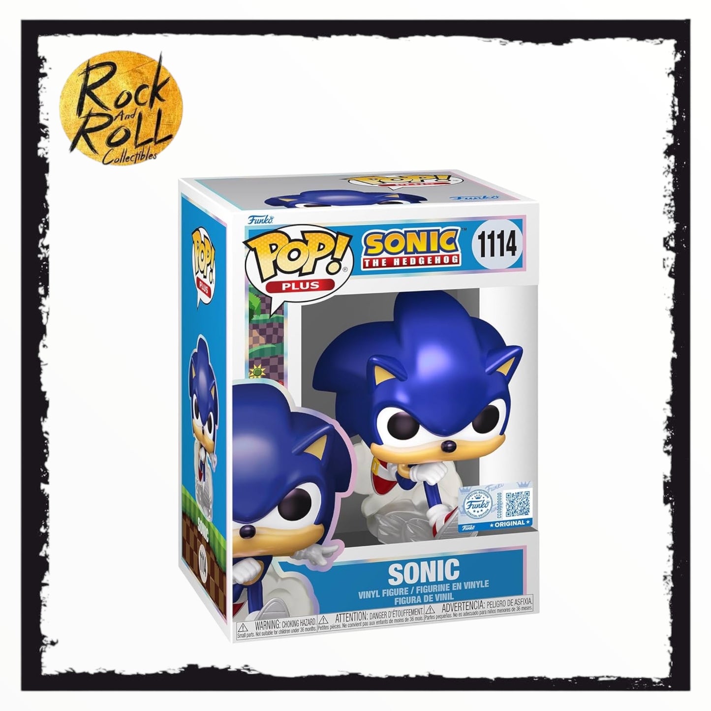 Sonic #1114 Funko Pop Plus - Sonic the Hedgehog