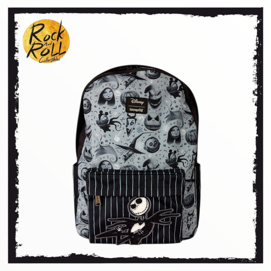 Loungefly Disney The Nightmare Before Christmas Nylon Full Size Backpack