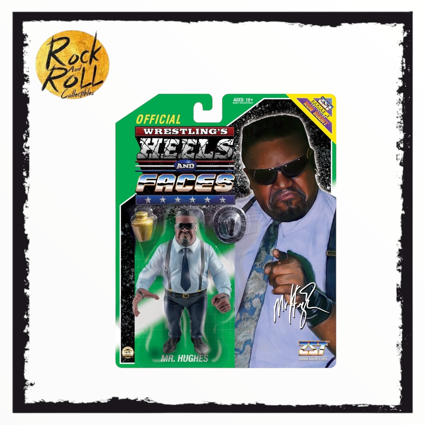 ZST-Zombie Sailor Toys Heels And Faces Series 5 Mr. Hughes