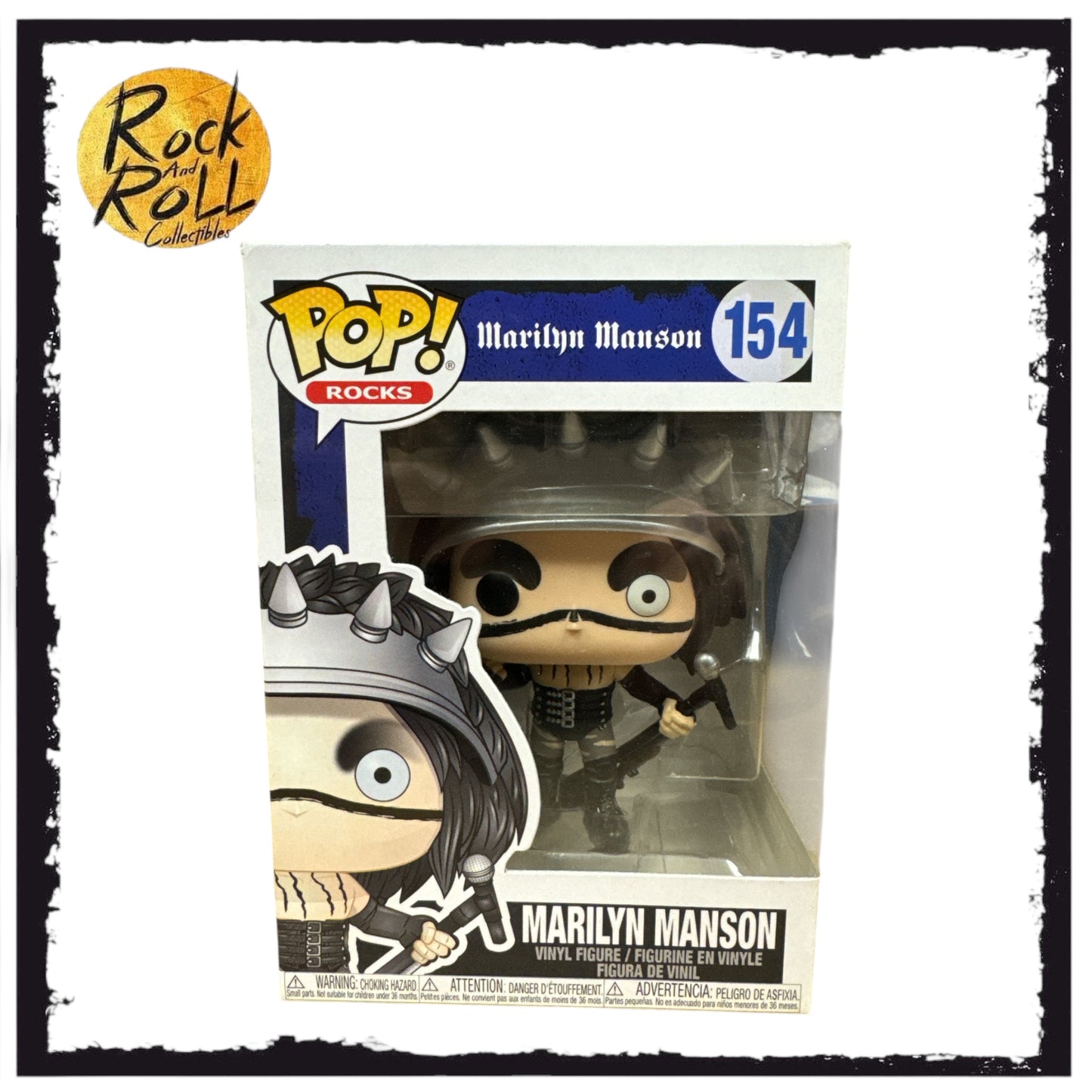 Marilyn Manson Funko Pop! Rocks - #154 Condition 8.5/10