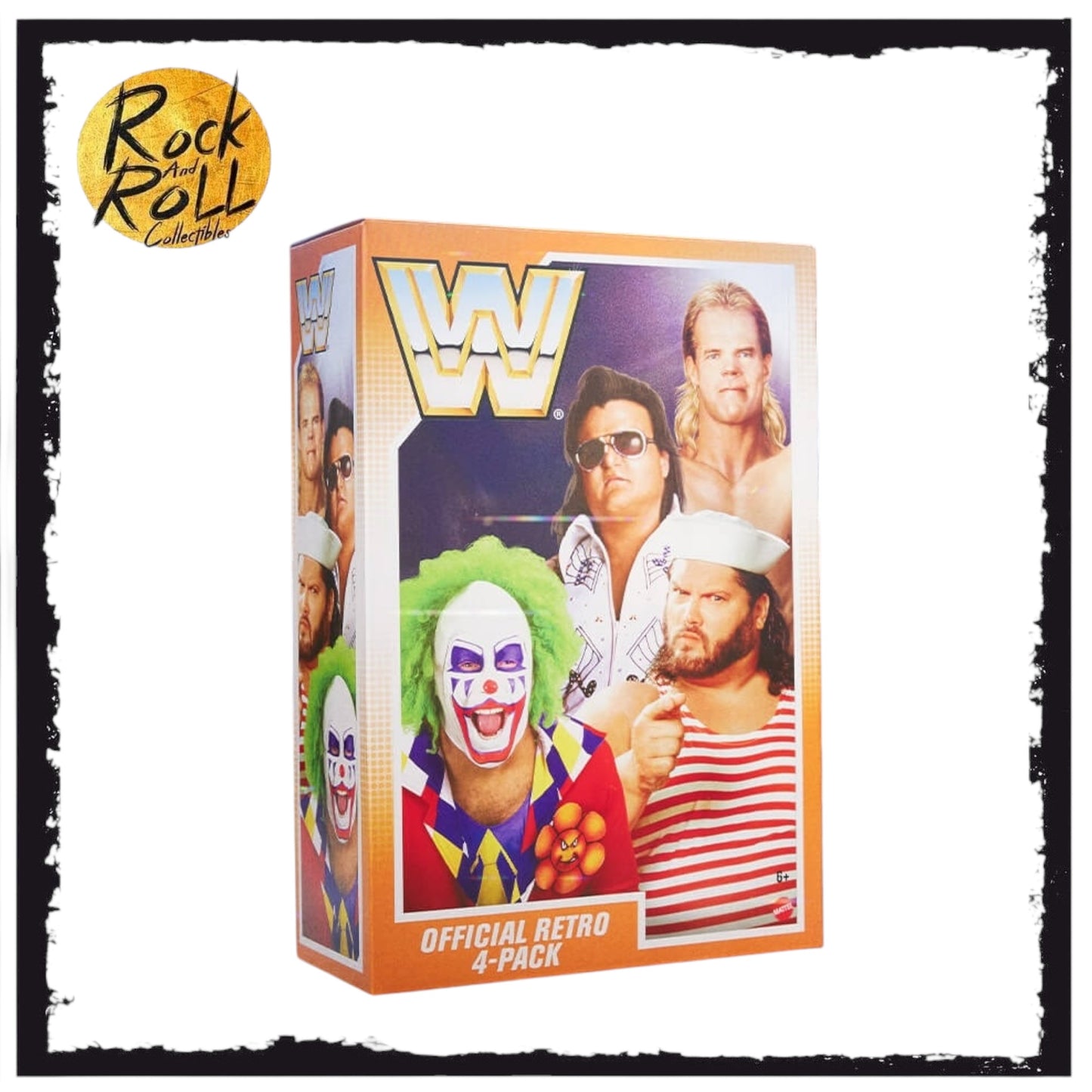 WWE Retro Set Wave 3 US Import - 4 Pack