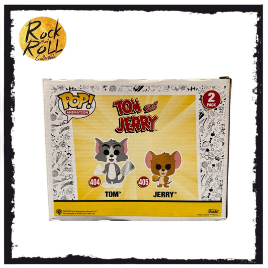 Tom & Jerry (Flocked) Funko Pop! 2 Pack - Funko Shop Limited Edition - Condition 8/10
